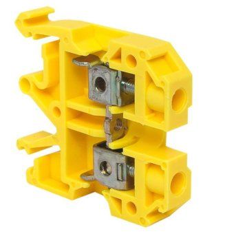 колодка клеммная jxb-2.5/35 (25а) желт. ekf plc-jxb-2.5/35y от магазина Штепсель и батарейка.