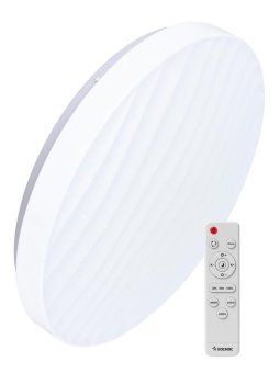 светильник светодиодный premium mirage 75вт 230в 3000-6500к 6000лм ip40 495х105мм настенно-потолочный управляемый с пультом ду космос ksmira75w от магазина Штепсель и батарейка.