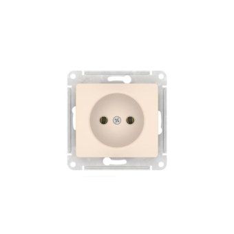 розетка glossa 16а без заземл. быстрозажим. клем. механизм беж. se gsl000241s от магазина Штепсель и батарейка. - фото_5