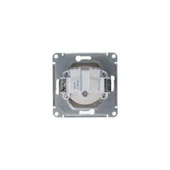 розетка 1-м сп glossa 16а ip20 250в с заземл. механизм платина se gsl001243 от магазина Штепсель и батарейка. - фото_4