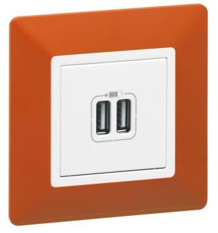розетка usb 2-м valena life 240в/5в 2400ма с лицев. панелью механизм бел. leg 753412 от магазина Штепсель и батарейка. - фото_5