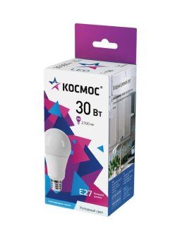 лампа светодиодная а70 30вт 6500к е27 174-265в космос lkecled30wa70e2765 от магазина Штепсель и батарейка.