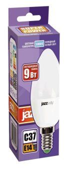 лампа светодиодная pled-sp 9вт c37 свеча 5000к холод. бел. e14 820лм 230в jazzway 2859488a от магазина Штепсель и батарейка. - фото_2