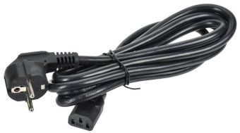 кабель электропит. pdu 3х1.5 2м с разъемами с13-din49440 (немец. станд.) itk pc-c13d-2m от магазина Штепсель и батарейка.