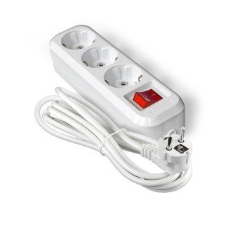 удлинитель 3х5м с заземл. ip20 s-303а пвс 3х1.5 с выкл.universal 1727 от магазина Штепсель и батарейка.