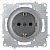 розетка 1-м сп florence 16а ip20 с заземл. винтов. клеммы механизм сер. (1e10201302) onekeyelectro 2172834 от магазина Штепсель и батарейка.