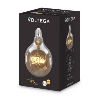 лампа светодиодная филаментная loft 271 g125 4вт 2500к e27 voltega 8555 от магазина Штепсель и батарейка. - фото_7