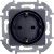 розетка 1-м сп inspiria 16а ip20 250в 2p+e защ. шторки немецк. стандарт механизм антрацит leg 673733 от магазина Штепсель и батарейка. - фото_2