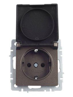 розетка brite рсбш10-3-44-бртб 16а ip44 с заземл. защ. шторки с крышкой механизм бронза iek br-r16-16-44-k45 от магазина Штепсель и батарейка. - фото_10
