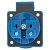 розетка панельная 112 скрытая 2p+pе 16а 220в ip44 с защ. крышкой ekf ps-112-16-220 от магазина Штепсель и батарейка. - фото_6