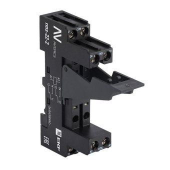 разъем для реле рm slim 22/2 averes ekf rms-22-2 от магазина Штепсель и батарейка.