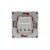 розетка силовая kant 2p+e защ. шторки красн. сатин dkc 7001003 от магазина Штепсель и батарейка. - фото_3