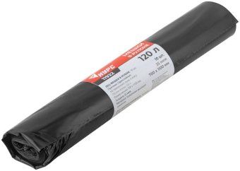 мешок для строительного мусора пвд прочные 120л 700х1100мм толщина 35мкм (уп.10шт) курс 11922 от магазина Штепсель и батарейка. - фото_4