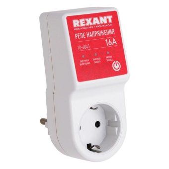 реле напряжения «вилка-розетка» 16а rexant 10-6045 от магазина Штепсель и батарейка. - фото_4