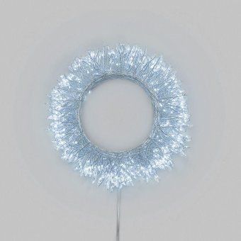 гирлянда светодиодная "роса" "фейерверк" с трансформатором 20м 2000 led бел. ip44 230в neon-night 303-455 от магазина Штепсель и батарейка.