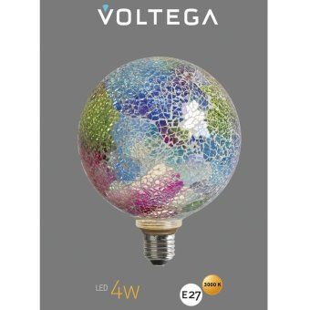 лампа светодиодная филаментная loft 271 gms022 4вт 3000к e27 voltega 8573 от магазина Штепсель и батарейка. - фото_6
