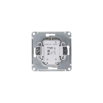 выключатель 2-кл. сп atlasdesign 10а ip20 (сх. 5а) 10ax с подсветкой механизм алюм. se atn000353 от магазина Штепсель и батарейка. - фото_4