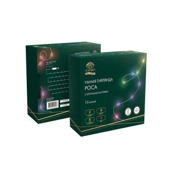 гирлянда светодиодная смарт "роса" "нить" с крупными светодиодами 10м 100led rgb ip20 usb провод прозр. neon-night 245-019 от магазина Штепсель и батарейка. - фото_5