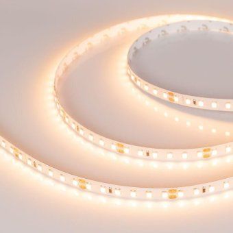 лента светодиодная rt-a120-8mm 24v warm 2700к 2835 9.6вт/м ip20 (уп.5м) arlight 010346(2) от магазина Штепсель и батарейка.
