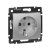 розетка 1-м сп valena 16а ip21 230/250в 2p+e с заземл. защ. шторки на винтах механизм алюм. leg 770121 от магазина Штепсель и батарейка. - фото_3