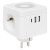 разветвитель 3-м куб 2 гнезда 2хusb 2.4а + тип c + ночник ekf uba-cub-t2-tc от магазина Штепсель и батарейка. - фото_4