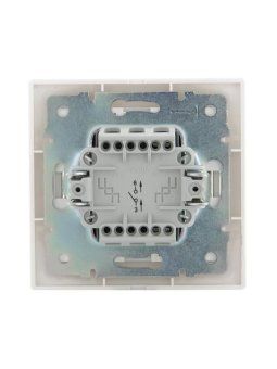 выключатель 1-кл. сп mira 10а ip20 с бел.вставкой бел. lezard 701-0202-100 от магазина Штепсель и батарейка. - фото_4