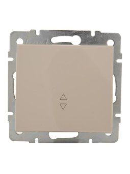 переключатель проходной 1-кл. сп rain ip20 механизм крем. lezard 703-0388-105 от магазина Штепсель и батарейка.