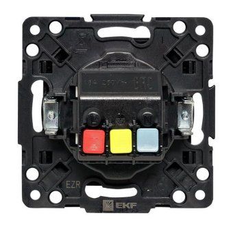 розетка 1-м сп стокгольм 16а ip44 с заземл. защ. шторки с крышкой механизм черн. proxima ekf ezr16-028-10-44 от магазина Штепсель и батарейка. - фото_4