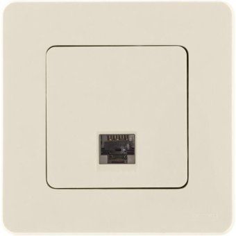 розетка компьютерная inspiria rj45 кат.5e utp сл. кость leg 673826 от магазина Штепсель и батарейка.