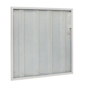 светильник светодиодный дуо-4102-z 36вт 6500к 595х595 дво призма панель basic ekf lpl-4102-z-36-6500 от магазина Штепсель и батарейка.