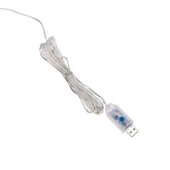 гирлянда светодиодная "роса "светодиодный дождь" 3х2м led мультиколор 12вт ip20 usb+пульт управления с крючками для крепления neon-night 315-879 от магазина Штепсель и батарейка. - фото_10