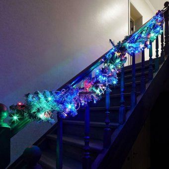 гирлянда светодиодная "твинкл лайт" 20м 160led мультиколор 10вт провод пвх прозр. neon-night 303-309 от магазина Штепсель и батарейка. - фото_3