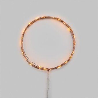 гирлянда светодиодная "роса" 5м 50 led янтар. ip20 2хаа (в комплект не входят) neon-night 302-068 от магазина Штепсель и батарейка.