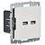 розетка brite usb a+a 3.1а рю10-1-брб механизм бел. iek br-u21-d31-k01 от магазина Штепсель и батарейка.