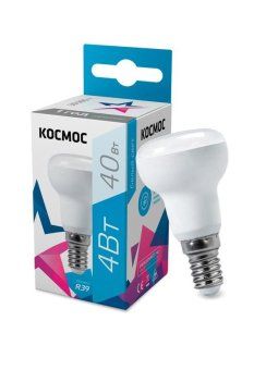 лампа светодиодная r39 4вт 220в e14 4500к космос lksm_led4wr39e1445 от магазина Штепсель и батарейка.