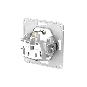 розетка atlasdesign aqua 16а ip44 с заземл. защ. шторки с прозр. крышкой быстрозажим. клем. механизм карбон se atn441046s от магазина Штепсель и батарейка. - фото_2