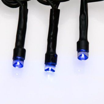 гирлянда светодиодная "твинкл лайт" 10м 80led син. 5.7вт 220-240в ip20 с контроллером 8 режимов провод пвх темн. зел. neon-night 303-043 от магазина Штепсель и батарейка. - фото_11