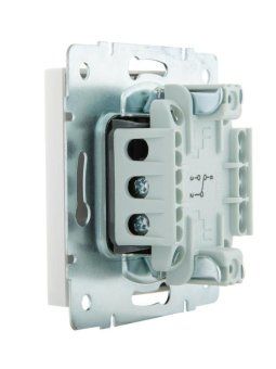 переключатель проходной 1-кл. сп rain ip20 механизм бел. lezard 703-0288-105 от магазина Штепсель и батарейка. - фото_2