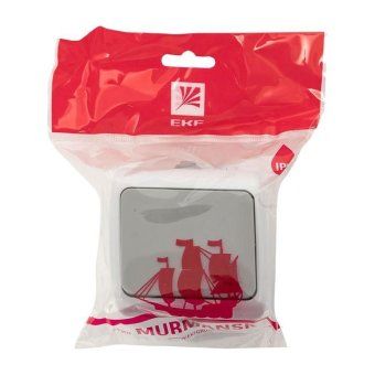 кнопка звонка 1-кл. оп мурманск 10а ip54 сер. ekf efz10-026-30-54 от магазина Штепсель и батарейка. - фото_2