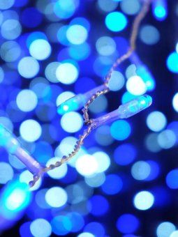 гирлянда "занавес" 500 led 250х150см уличная соед. до 6 мод. син./бел. shlights 4690601041302 от магазина Штепсель и батарейка. - фото_3