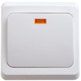 выключатель 1-кл. сп этюд 10а ip20 с подсветкой бел. se bc10-005b от магазина Штепсель и батарейка. - фото_4