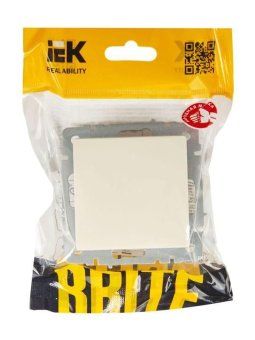 выключатель 1-кл. сп brite вс10-1-4-бркр 10а самовозвратн. механизм беж. iek br-v14-0-10-k10 от магазина Штепсель и батарейка. - фото_6