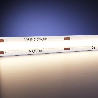 лента светодиодная 24в cob 12вт/м 3000к ip20 (уп.5м) maytoni 201075 от магазина Штепсель и батарейка. - фото_2