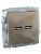 розетка brite usb a+a 3.1а рю10-1-брш механизм шампань iek br-u21-d31-k37 от магазина Штепсель и батарейка. - фото_6
