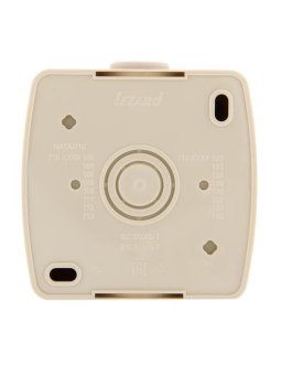 переключатель проходной 1-кл. оп nata 10а ip20 крем. lezard 710-0300-105 от магазина Штепсель и батарейка.