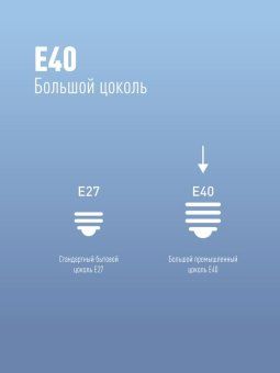 лампа светодиодная hвтled 50вт 220в e40 6500к космос lksmhwled50we4065 от магазина Штепсель и батарейка. - фото_4