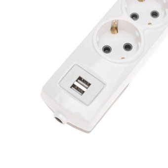 колодка 3-м с заземл. premium 2 usb бел. rexant 13-4402 от магазина Штепсель и батарейка. - фото_6