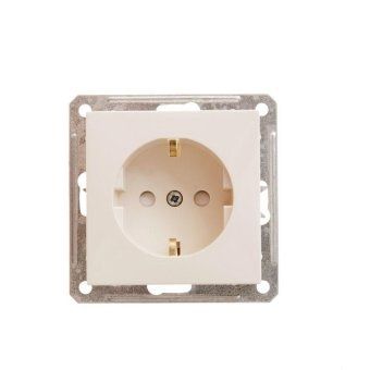розетка 1-м сп w59 16а ip20 с заземл. защ. шторки механизм сл. кость se rs16-152-2-86 от магазина Штепсель и батарейка.