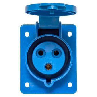 розетка скрыт. уст. 32а 220в 2p+e ip44 (423) ekf ps-423-32-220 от магазина Штепсель и батарейка. - фото_7