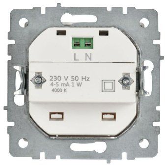 подсветка светодиодная brite пл20-браб встраив. механизм арктич. бел. iek br-fl20-k91 от магазина Штепсель и батарейка. - фото_3